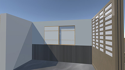 Fenster und Schiebetür ingame