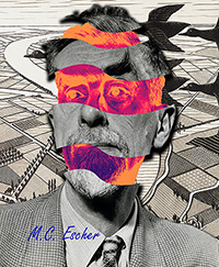 Bild MC Escher bearbeitet