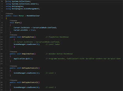 Code Menü