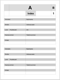Vorschau E-Ink Alljährlicher Kalender
