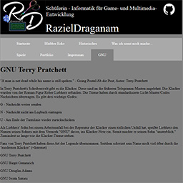 RazielDraganams GNU Seite