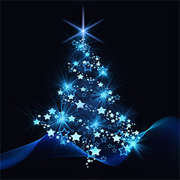 Weihnachtsbaum aus Sternen